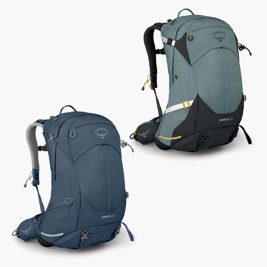 오스프리 시러스 34 여성용 경량 등산 백패킹 배낭