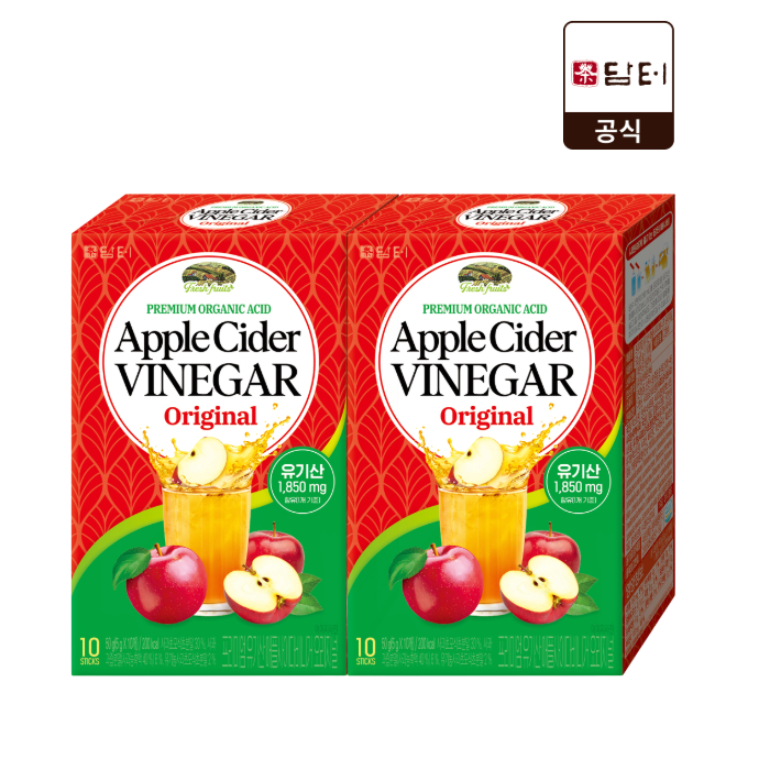 담터 애플사이다 비니거 오리지널 애사비 10입 X 2박스