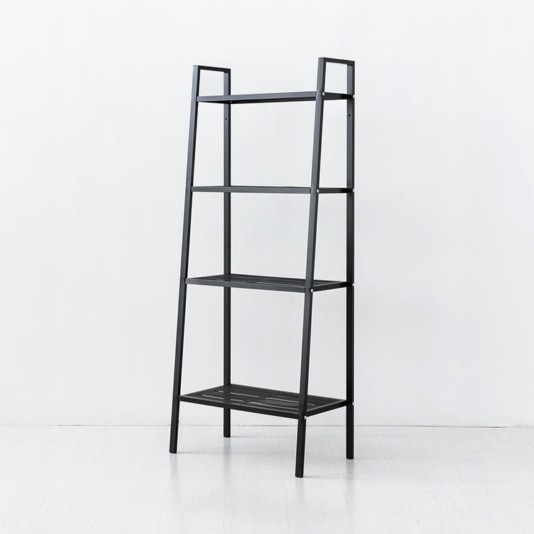 레이터 선반 600 넓은 N형 600x350x1480mm, 4단, 블랙 3567.4027 - 메인 이미지