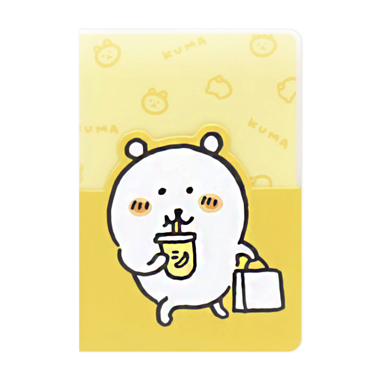 담곰이 여권 케이스 투명 클리어 PVC 티켓 농담곰 캐릭터 굿즈 글리터 - 상세 이미지 2