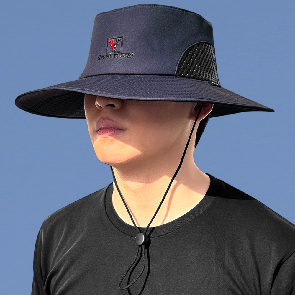 58cm/62cm 샤이니디어 빅사이즈 매쉬 나일론 사파리 대두 벙거지 정글 모자 사파리햇 - 상세 이미지 5