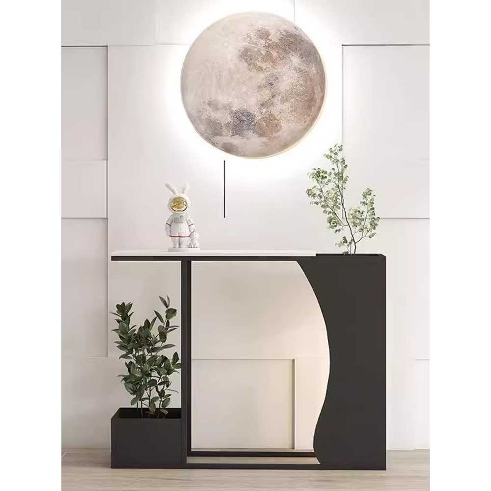 복도 현관 테이블 인테리어용 거실 수납장 콘솔 A타입 80x25x80cm - 상세 이미지 4