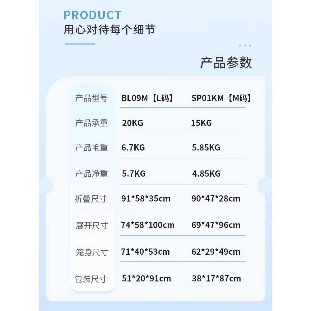 개모차 강아지 유모차 가성비 반려동물 애견 산책 M - 상세 이미지 5
