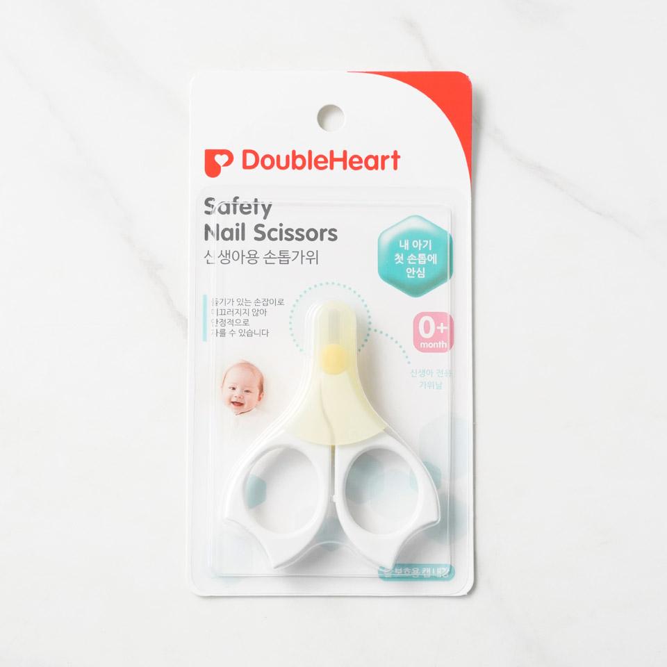 메가마트 더블하트 신생아용 손톱가위 ea