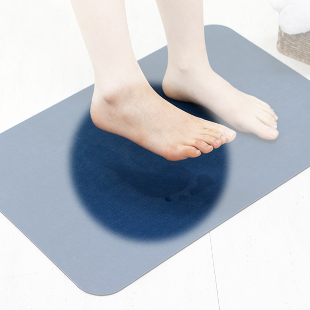 휴크래프트 빨아쓰는 소프트 규조토 발매트 다용도 욕실 주방매트 미끄럼방지 - 상세 이미지 5