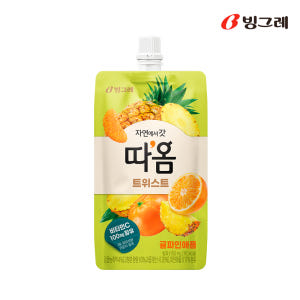 빙그레 따옴 트위스트 아이스크림 150ml 딸기바나나 6개입 + 귤파인애... 맛있게 먹은 솔직 후기 - 상품 이미지 3