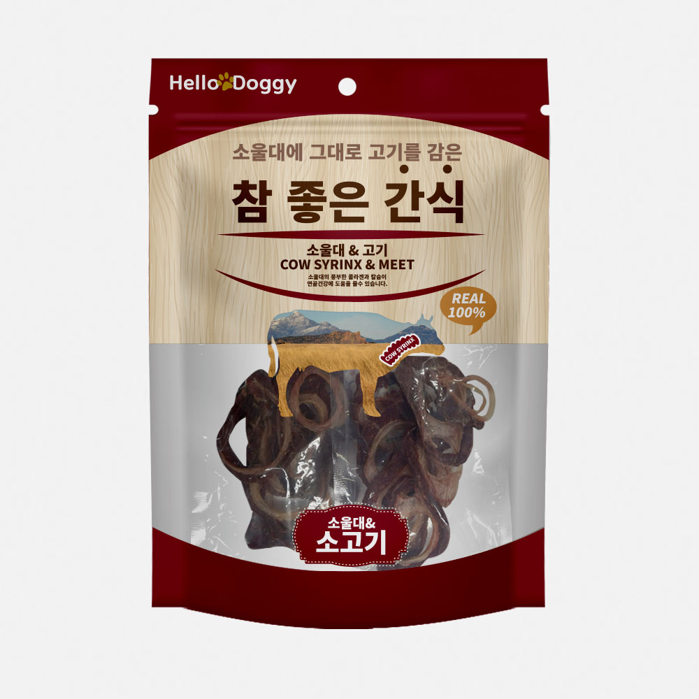 헬로도기 참좋은간식 스트레스 해소 소울대 닭고기 80g - 상세 이미지 3
