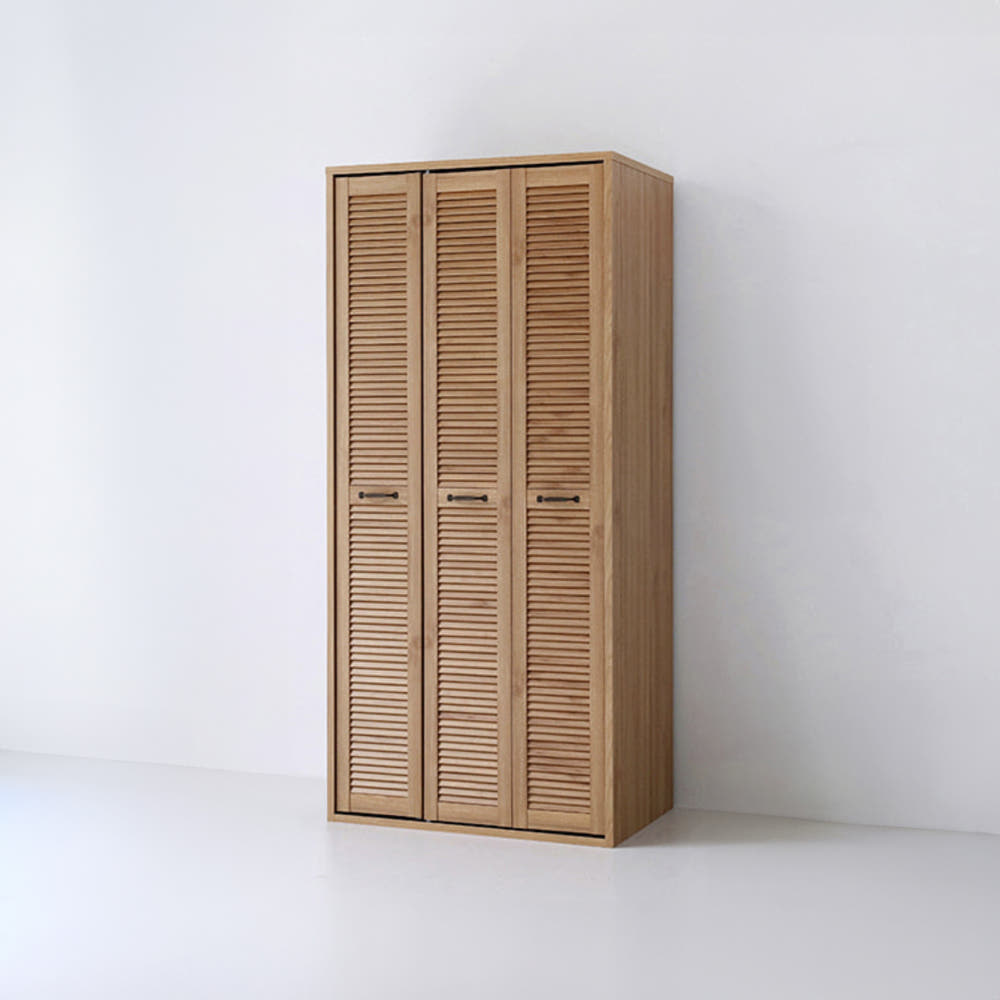 헤인 옷장 3문 90195 900mmx590mmx1950mm, 캄포어베니어 7982.5331 - 상세 이미지 4