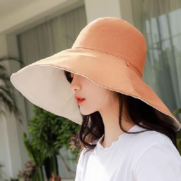 남자 창모자 넓은 여성 차광모자 남성 - 메인 이미지