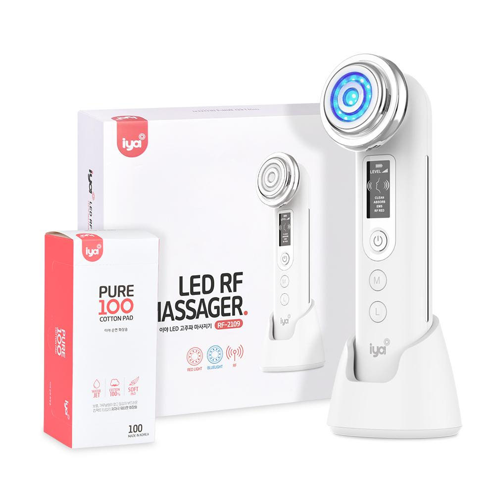 이야 LED 고주파 마사지기 얼굴 피부관리기 홈케어 갈바닉 RF-2109 - 상품 이미지