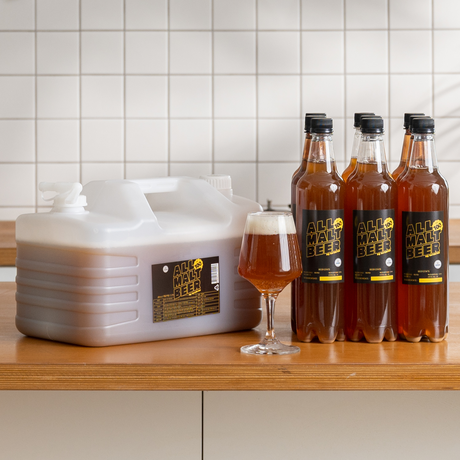 테라브루 수제맥주 밀키트 8리터 반주에일 외 3종