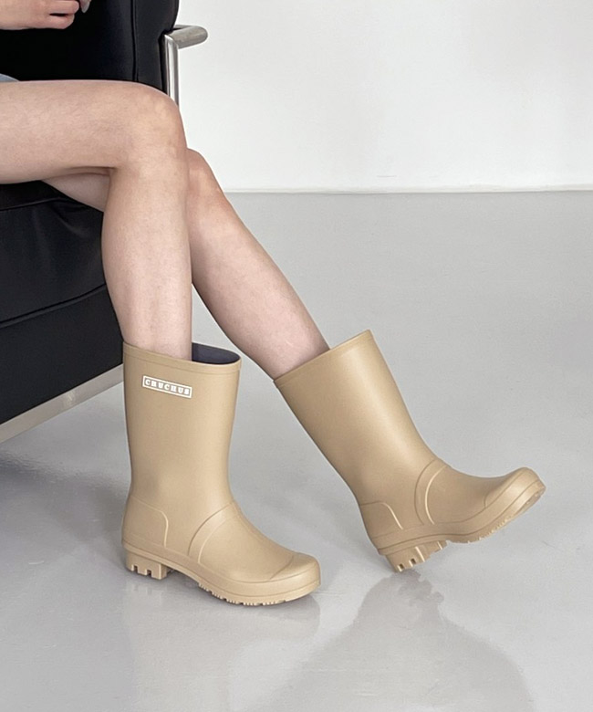 후즈백 츄츄스 미들 레인부츠 [4COLOR] - 상세 이미지 3