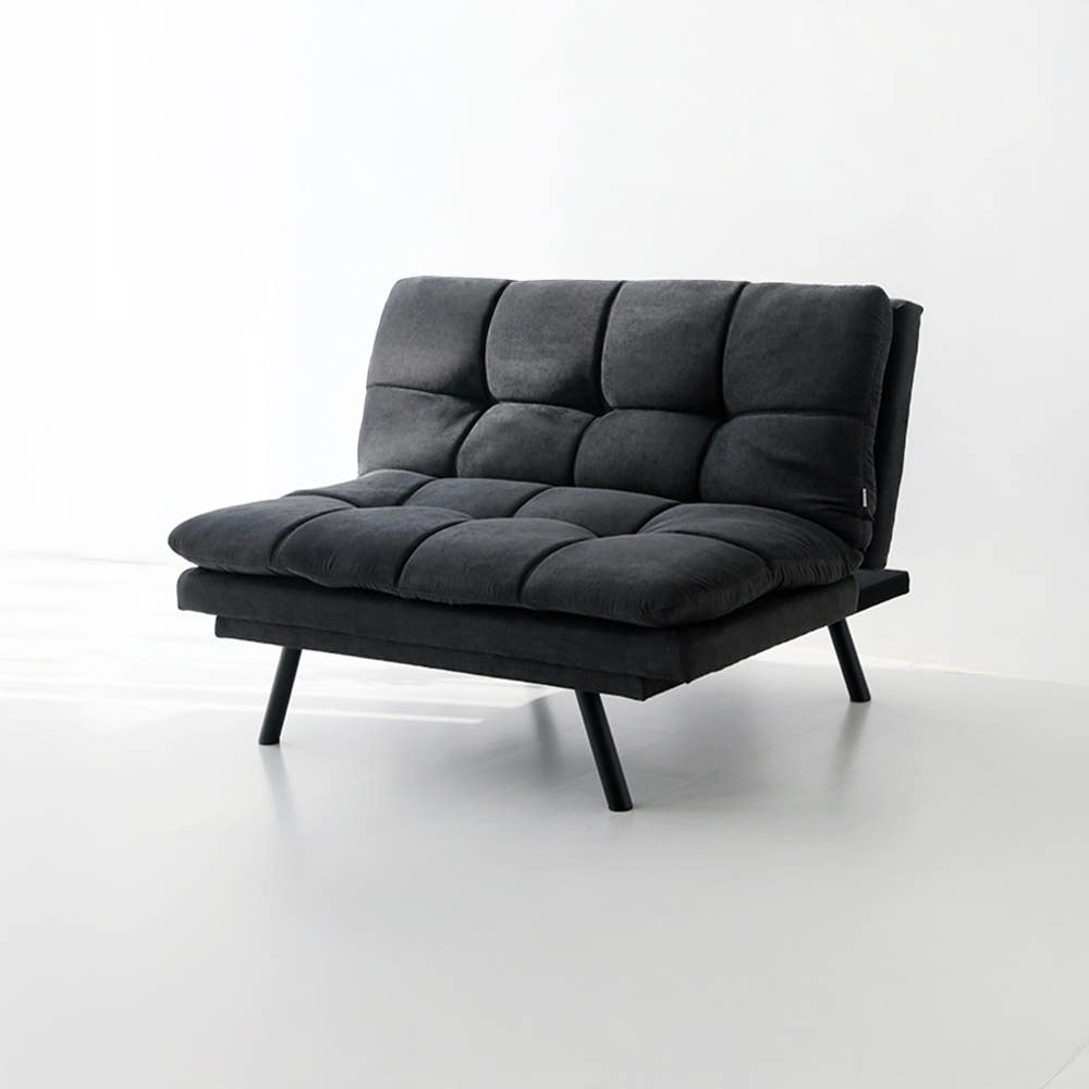 니스코 2인 멀티 메모리폼 소파 BC267S02 스툴미포함, 다크그레이 4767.6045, 2인용