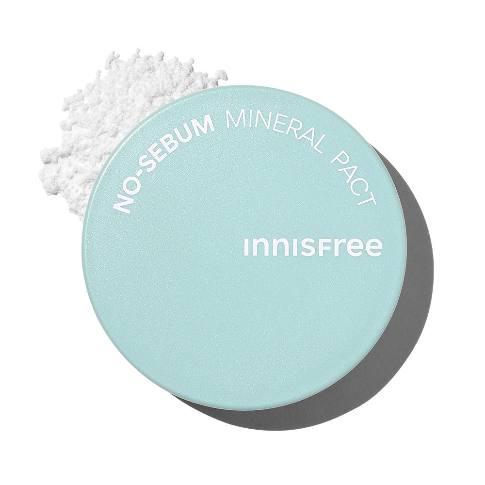 이니스프리 노세범 미네랄 팩트 / 지성피부 기름종이파우더 피니쉬팩트 투명, 8.5g - 상세 이미지 2