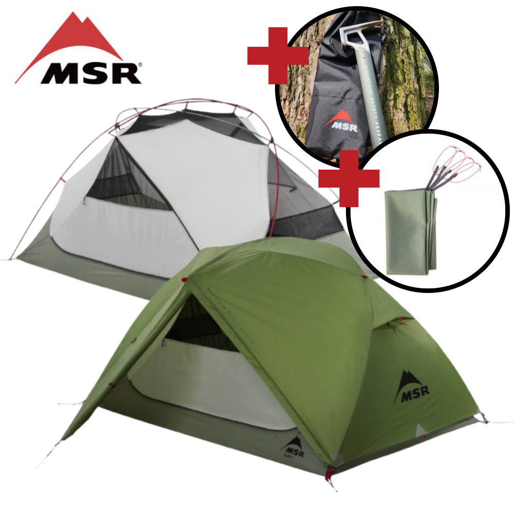 MSR 엘릭서2 풋프린트 포함 백패킹 텐트