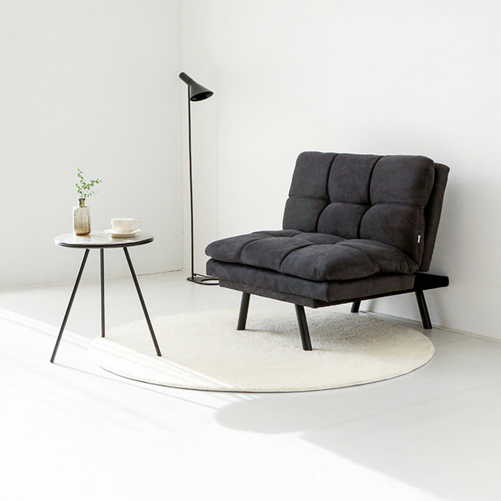 니스코 1인 멀티 메모리폼 소파 BC267S01 라이트그레이 6107.6434, 1인용