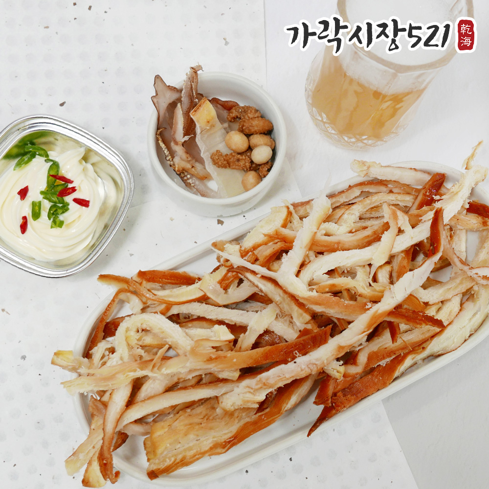 부드럽고 촉촉한 페스츄리 오징어 300g 버터구이 바베큐오징어 이미지 6