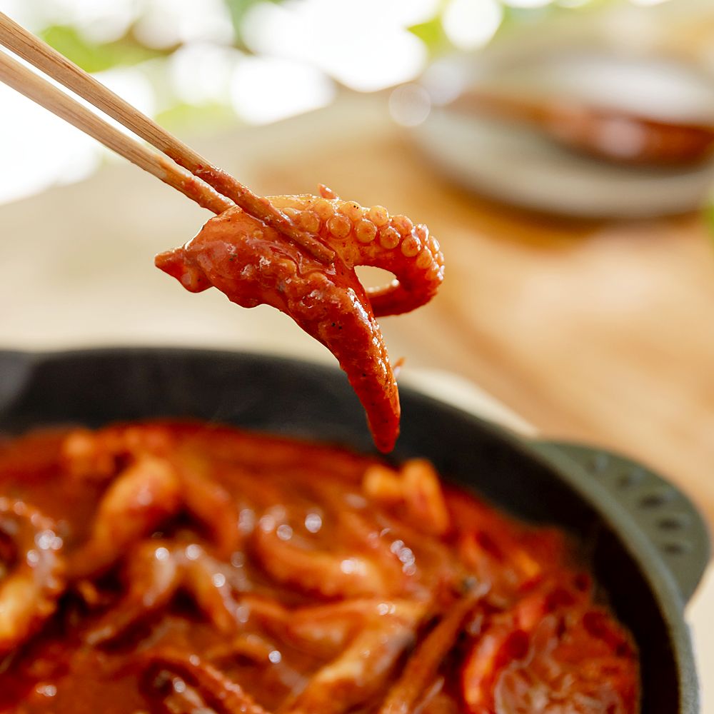 형닭마켓 매운 쭈꾸미볶음 매콤한 감칠맛 팔당 쭈꾸미 450g - 상세 이미지 4