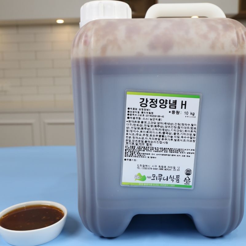 닭강정 소스 매콤달콤 양념 뫼루니식품 닭강정 소스 추천 10KG 닭강정 소스