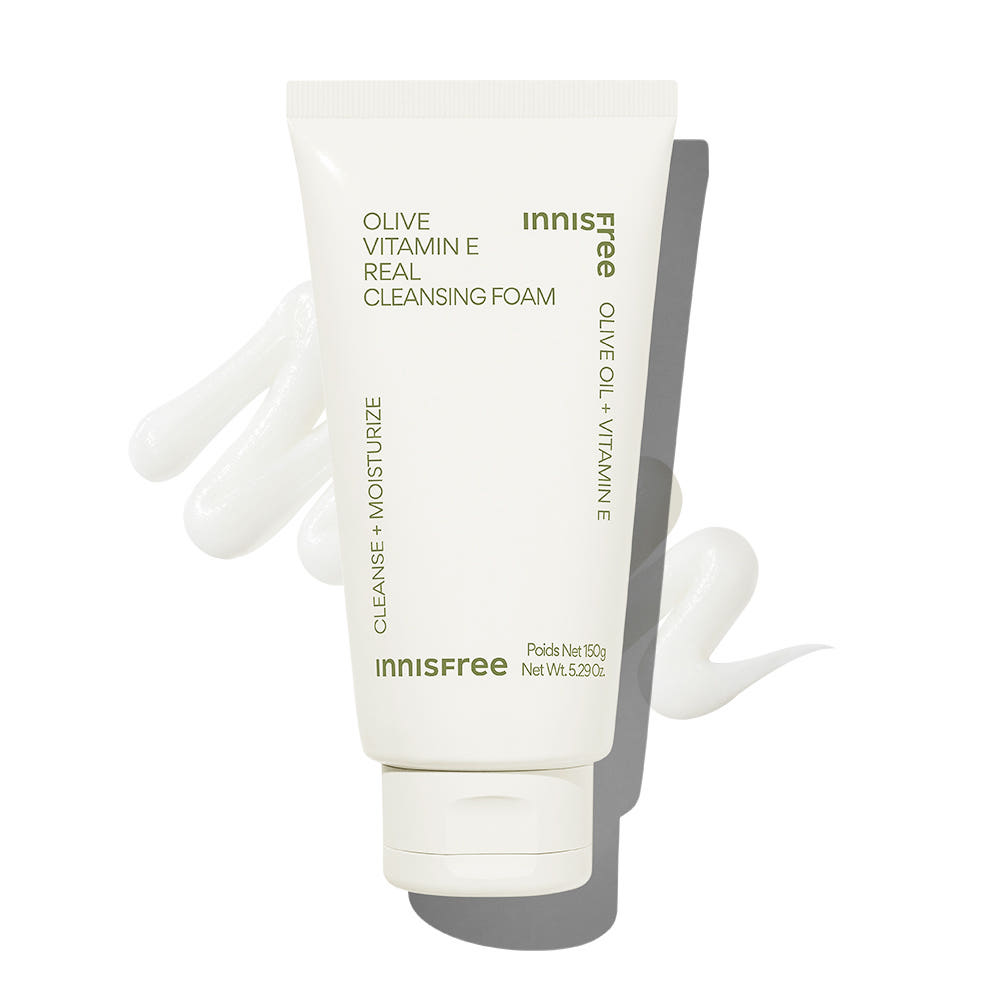 이니스프리 올리브 비타민 E 리얼 클렌징 폼 150ml, 1개 이미지 3