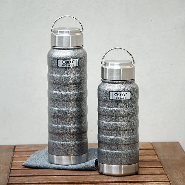오슬로 아웃백 이중진공 보온보냉 텀블러 700ml, 그레이, 1개