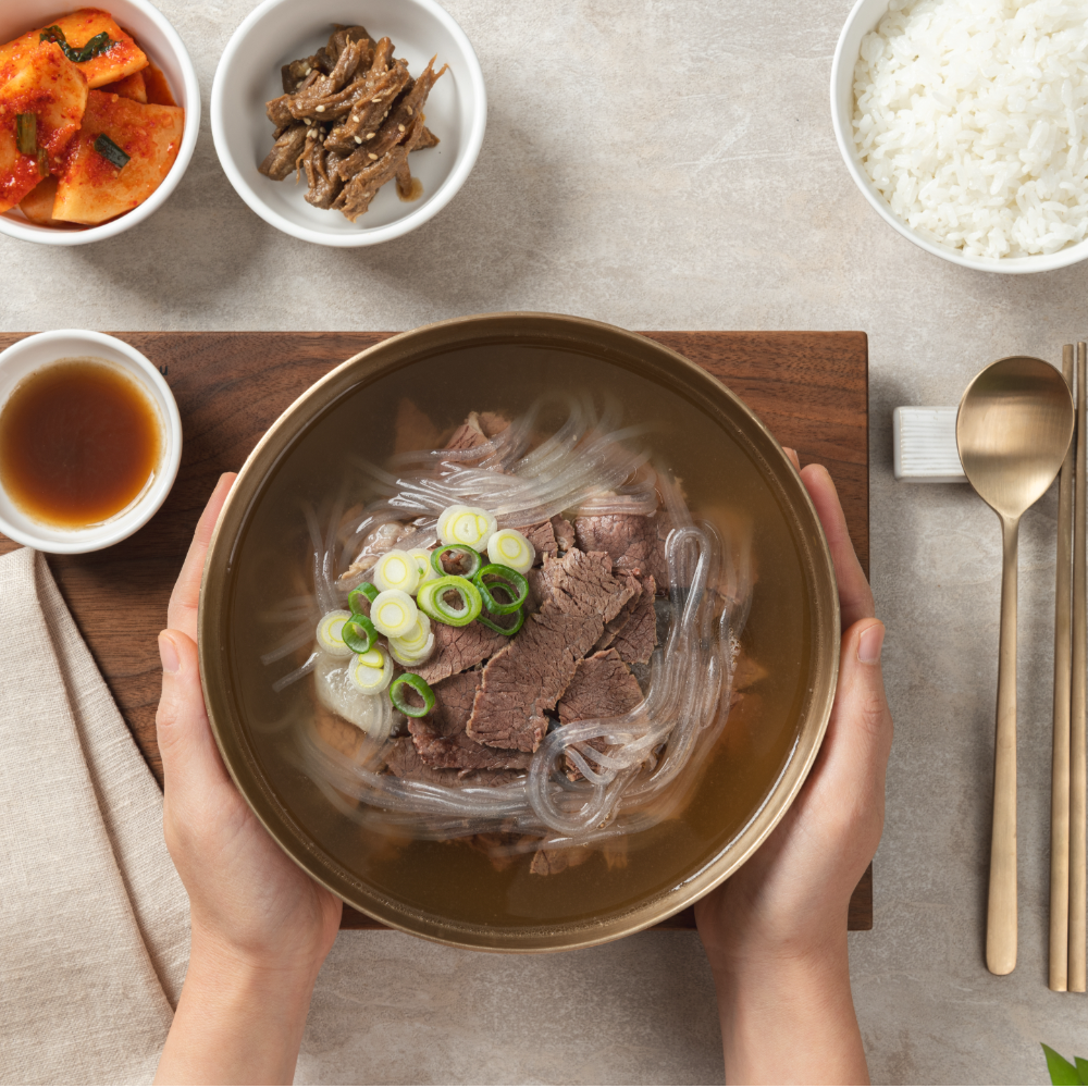 한우 뼈없는 갈비탕 순살 가마솥 홈쇼핑 소갈비탕 왕갈비탕 1.1kg 3개 이미지 4