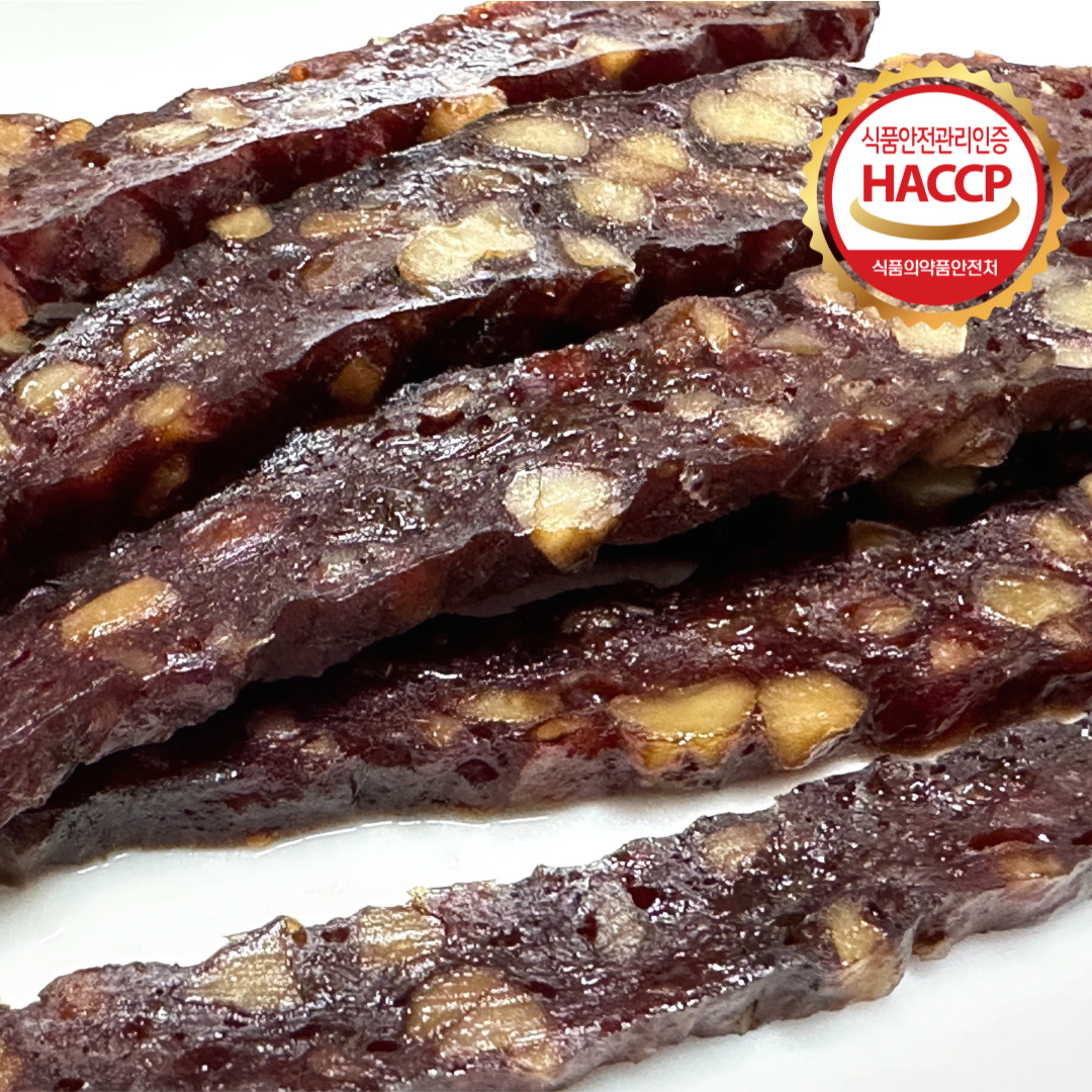 고급 한우육포 수제 소고기 부드러운 다이어트 저염 우육포 견과류 육포