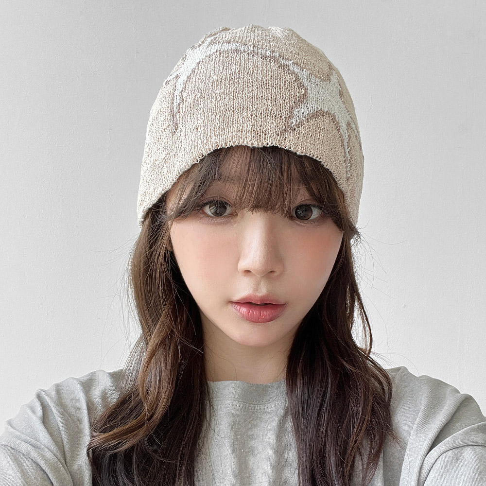 [니트비니] 슬라비 비니 봄 여름 숏 비니 얇은 롱 비니 - 상세 이미지 3