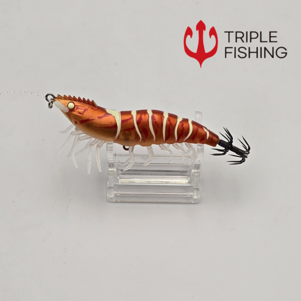 트리플 디토 리얼 새우에기 홍게새우, 10cm(4인치) - 상품 이미지