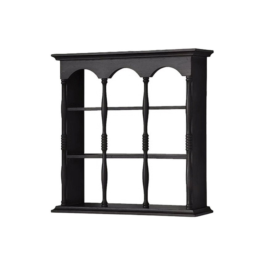 아치 우드 주방 거실 3단 선반장 Arch Wood Cabinet S - 상세 이미지 2