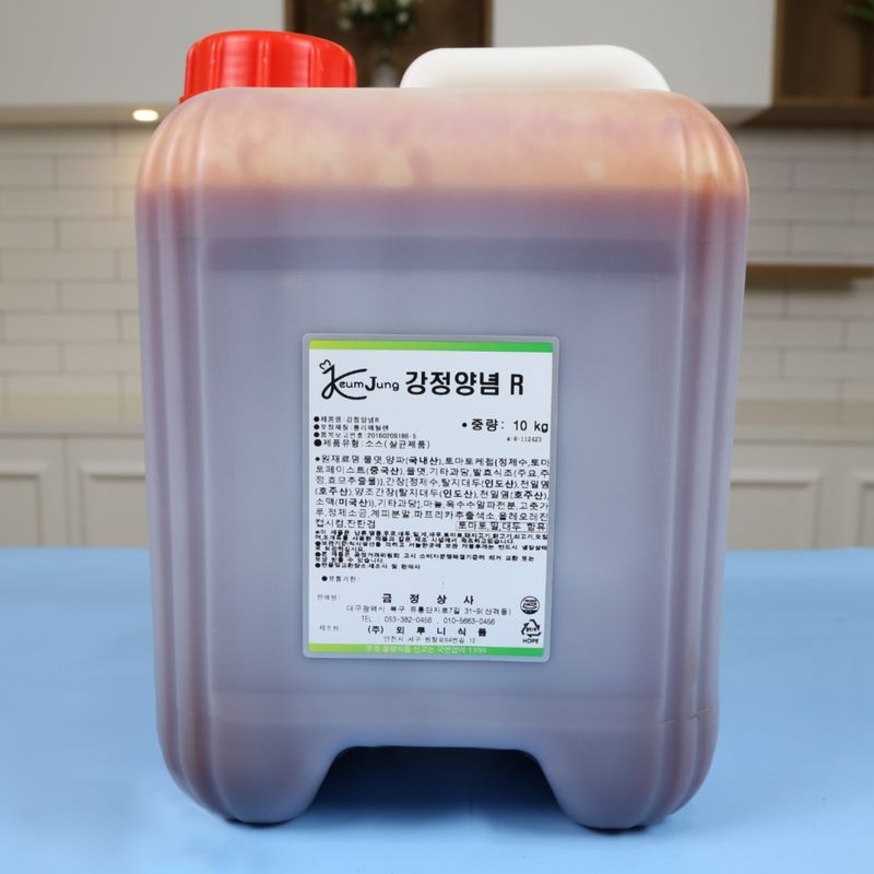 뫼루니식품 닭강정소스 닭강정양념 R 10KG 매콤한맛