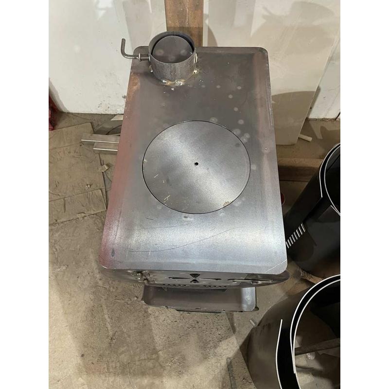 드럼통 화목난로 주물 야외 아궁이 화롯대 소각로 장작 일반 대형 50x70cm (120-160㎡) - 상품 이미지