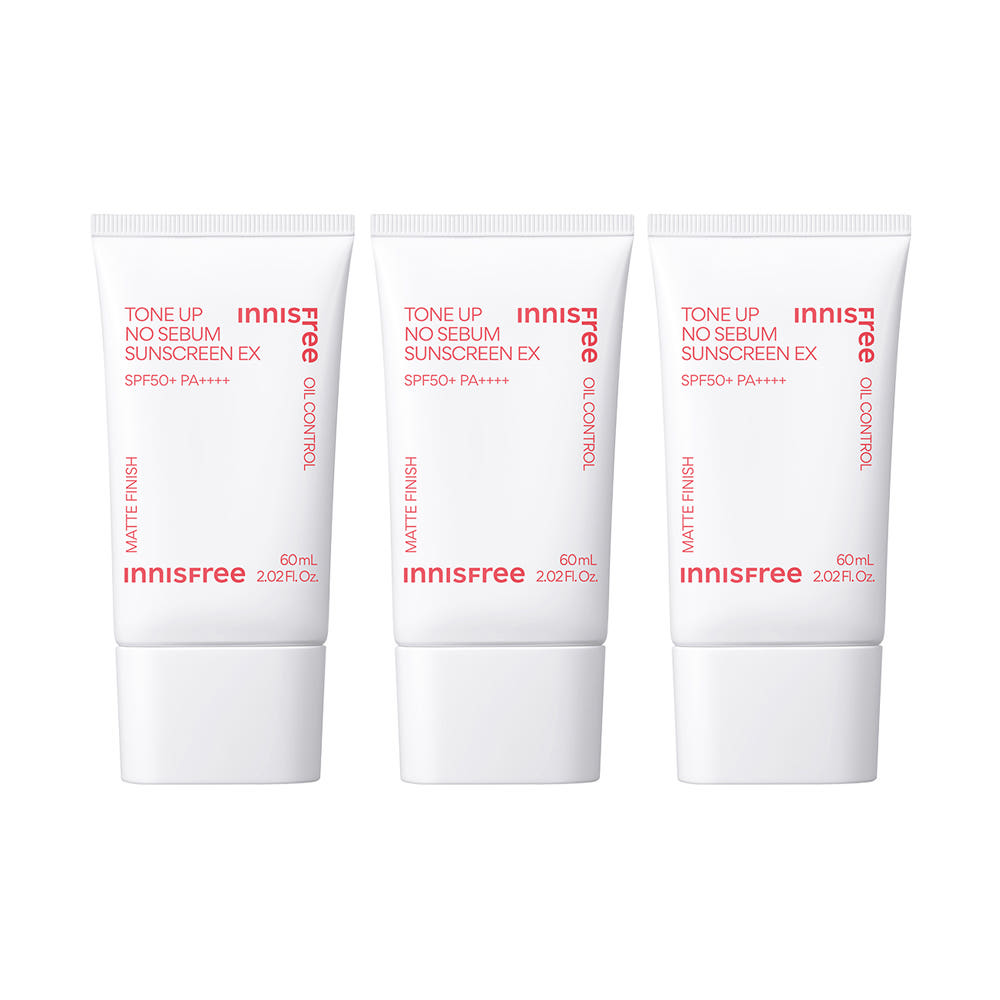 이니스프리 톤업 노세범 선스크린 EX SPF 50+ PA++++ 60ml, 3개 - 상세 이미지 2
