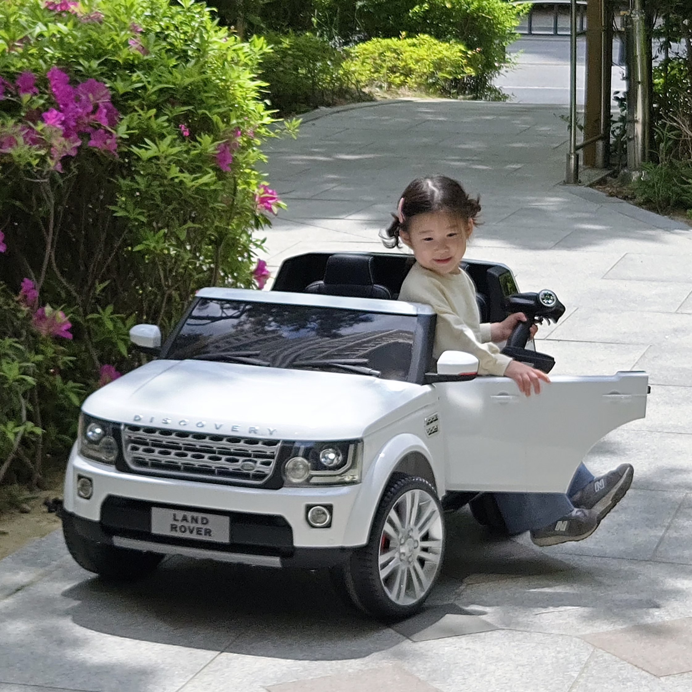몬스터토이즈 랜드로버 디스커버리4 1인용 2인승 아기자동차 유아전동차