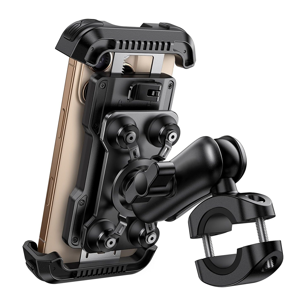 듀얼 댐퍼 오토바이 핸드폰 거치대 BM700