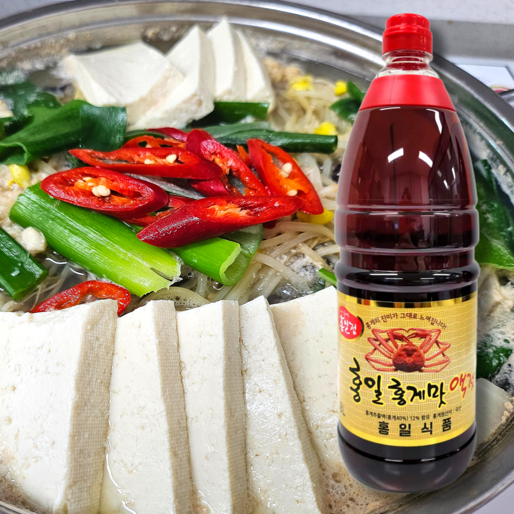 홍게액젓 1.8 + 백간장 500ml 쪽 파김치 꽃게 편스토랑 이영자 김장 이정현 이미지 3