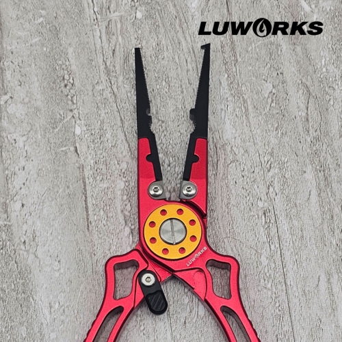 루웍스 염분과 부식에 강한 LWT-244 레드락 빅게임 플라이어 바늘빼기 라인커트 - 상세 이미지 5