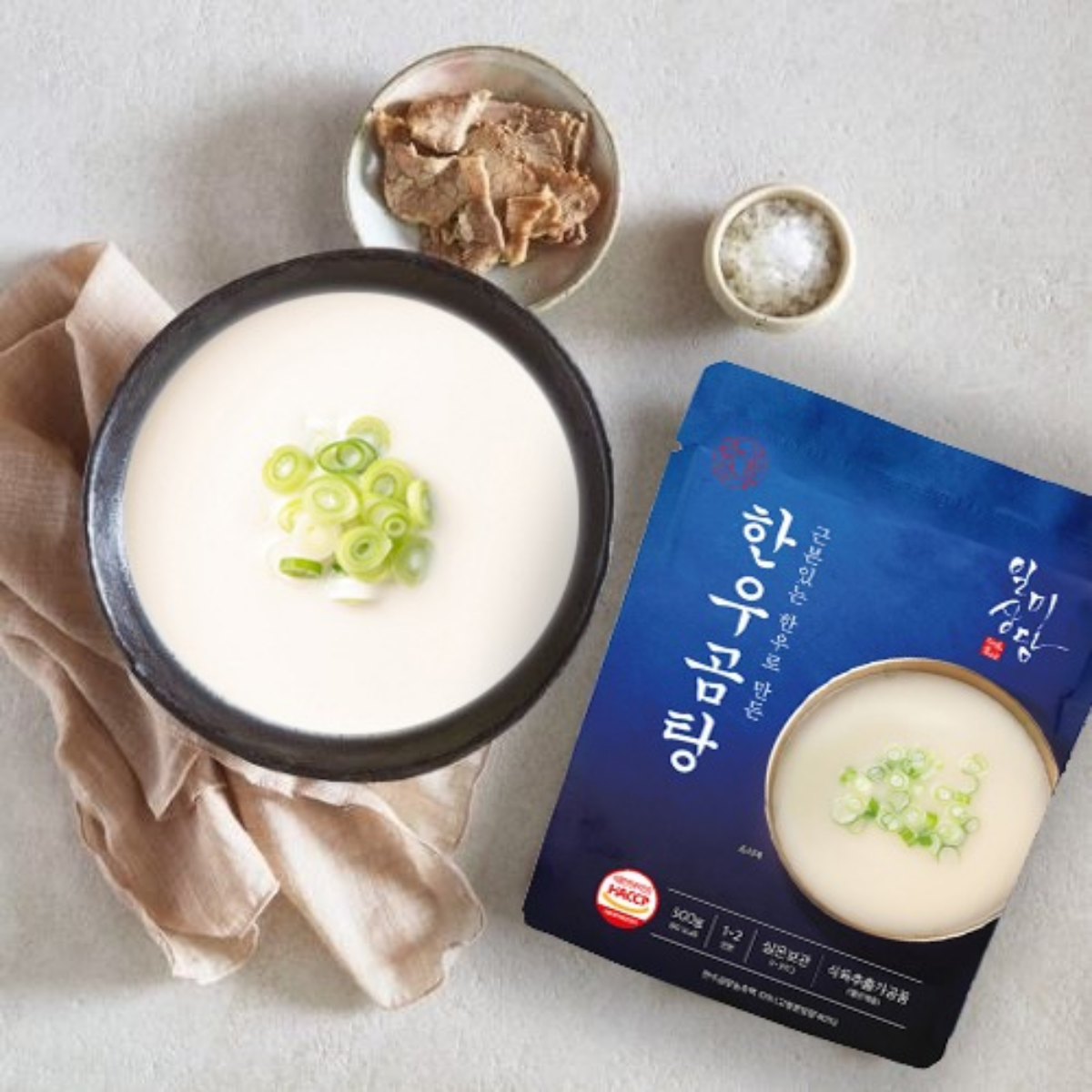 일상미담 백퍼센트 한우곰탕 500g 5개 - 메인 이미지