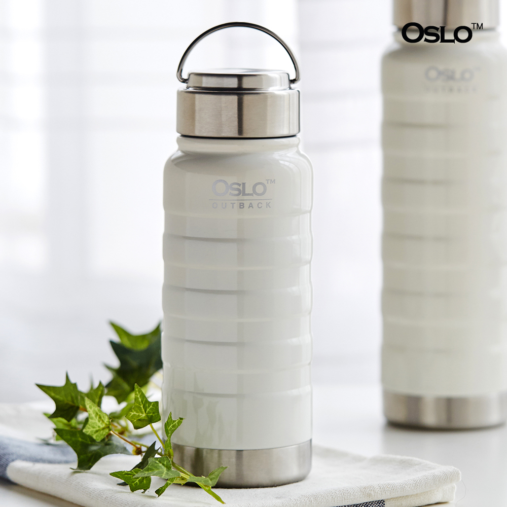 오슬로 아웃백 이중진공 보온보냉 텀블러 700ml, 그린, 1개 이미지 8