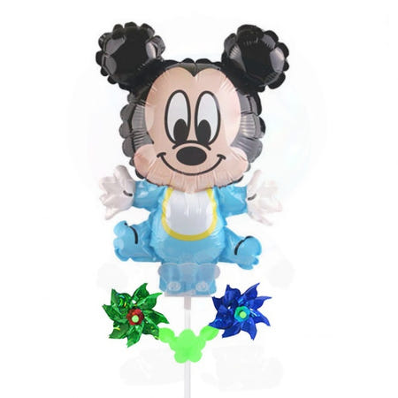 캐릭터 바람개비 풍선 미키마우스 행사 장식 파티 용품