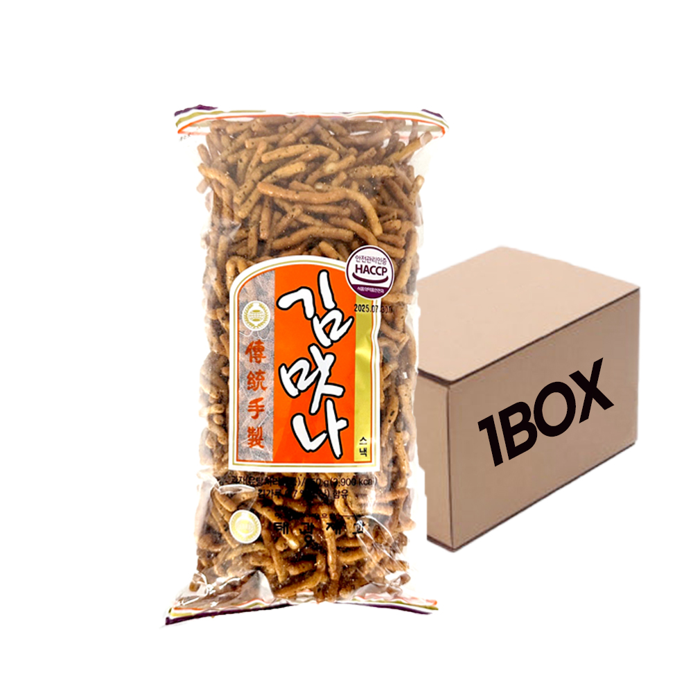 태광제과 옛날과자 김맛나750gx6개(1BOX) : 푸드웨이몰