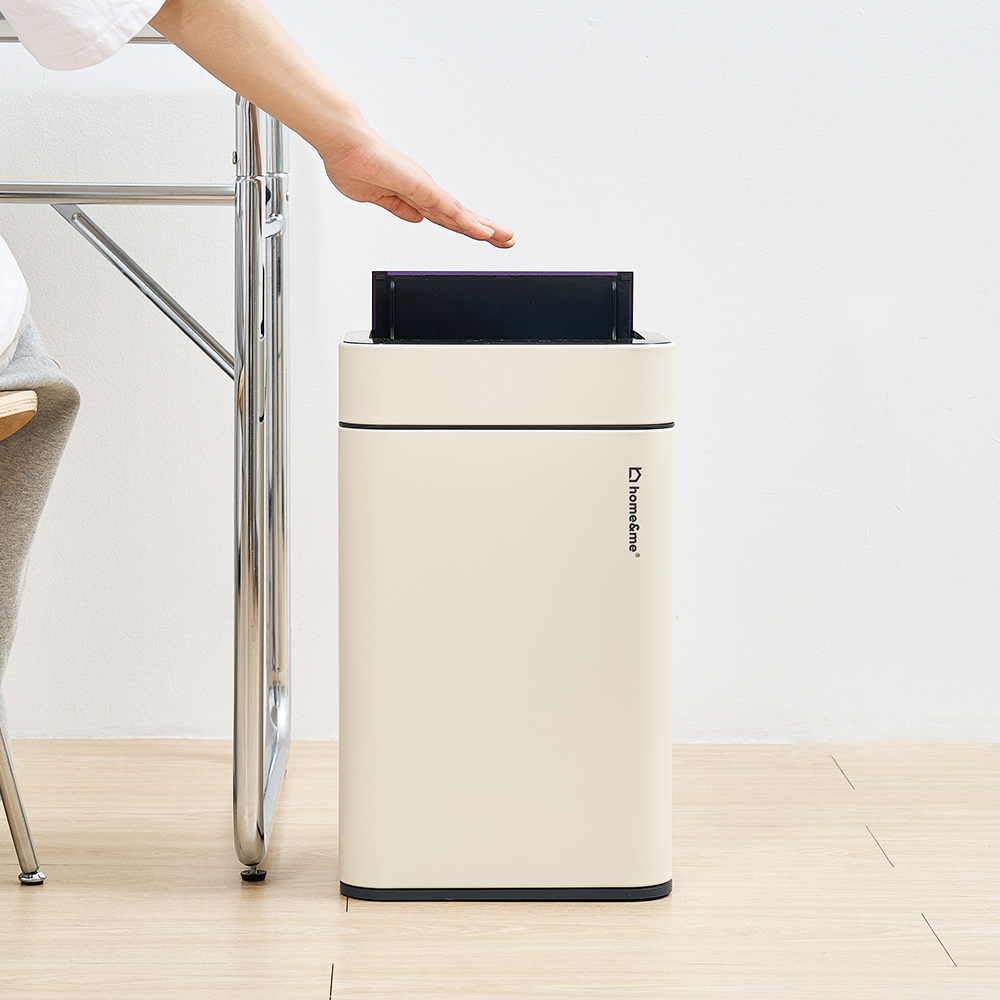 [단독] 슬리드 스마트 자동 센서 냄새차단 쓰레기통 대용량 20L 종량제 호환 휴지통