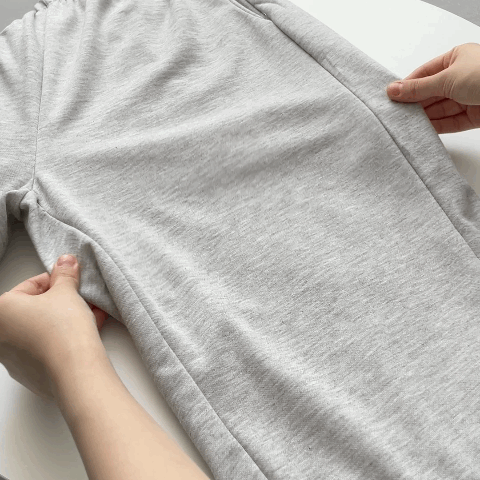 [인생핏!/국내생산] 루즈핏 특양면 조거 조커 무지 러닝복 오버핏 밴딩 하이웨스트 츄리닝 트레이닝 팬츠 상세 이미지 16