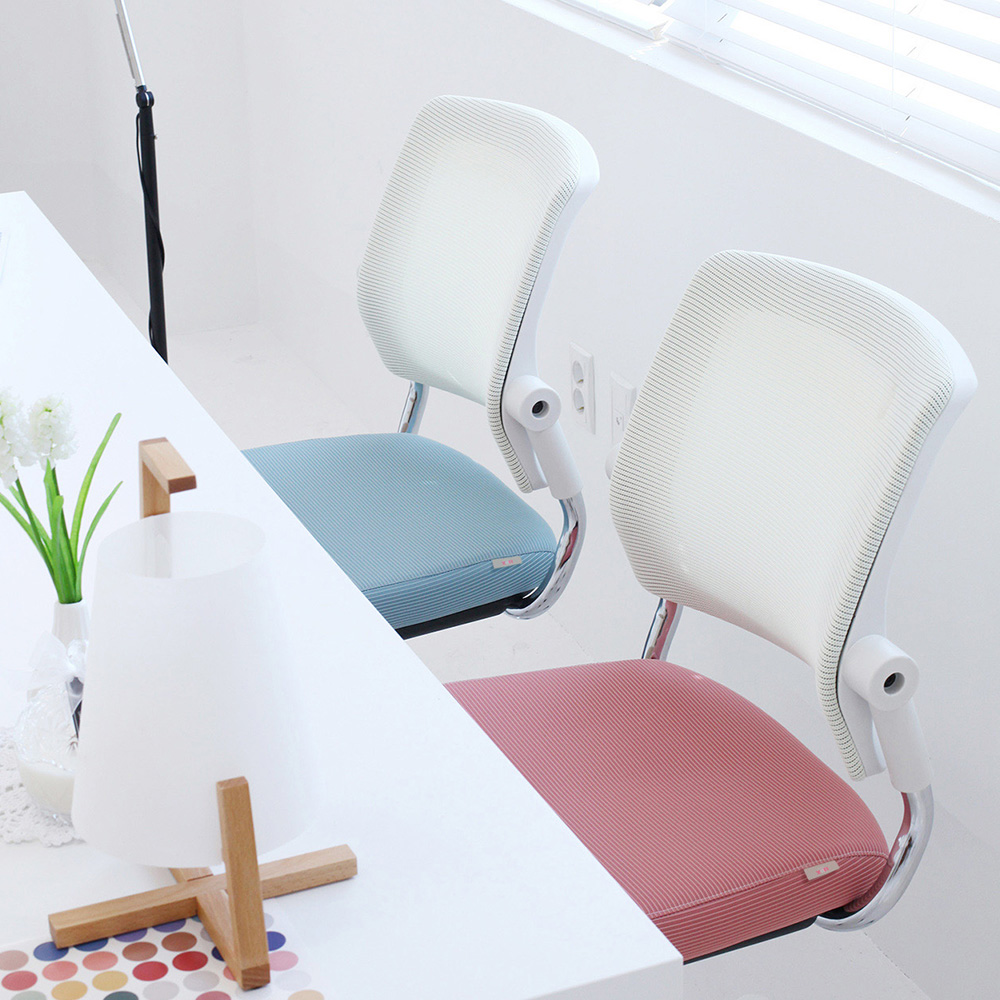 뷰티즈체어 알파회전 학생 책상 공부 의자 팔걸이없는 회의용 회의실 사무실 수험생