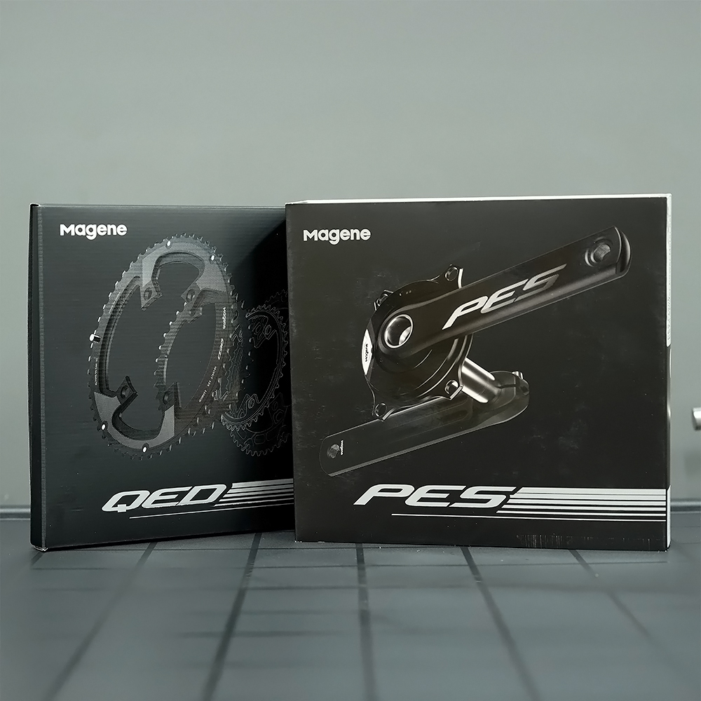 마진 PES P515 자전거 파워미터 크랭크셋 50X34 체인링 포함 시마노용 - 메인 이미지
