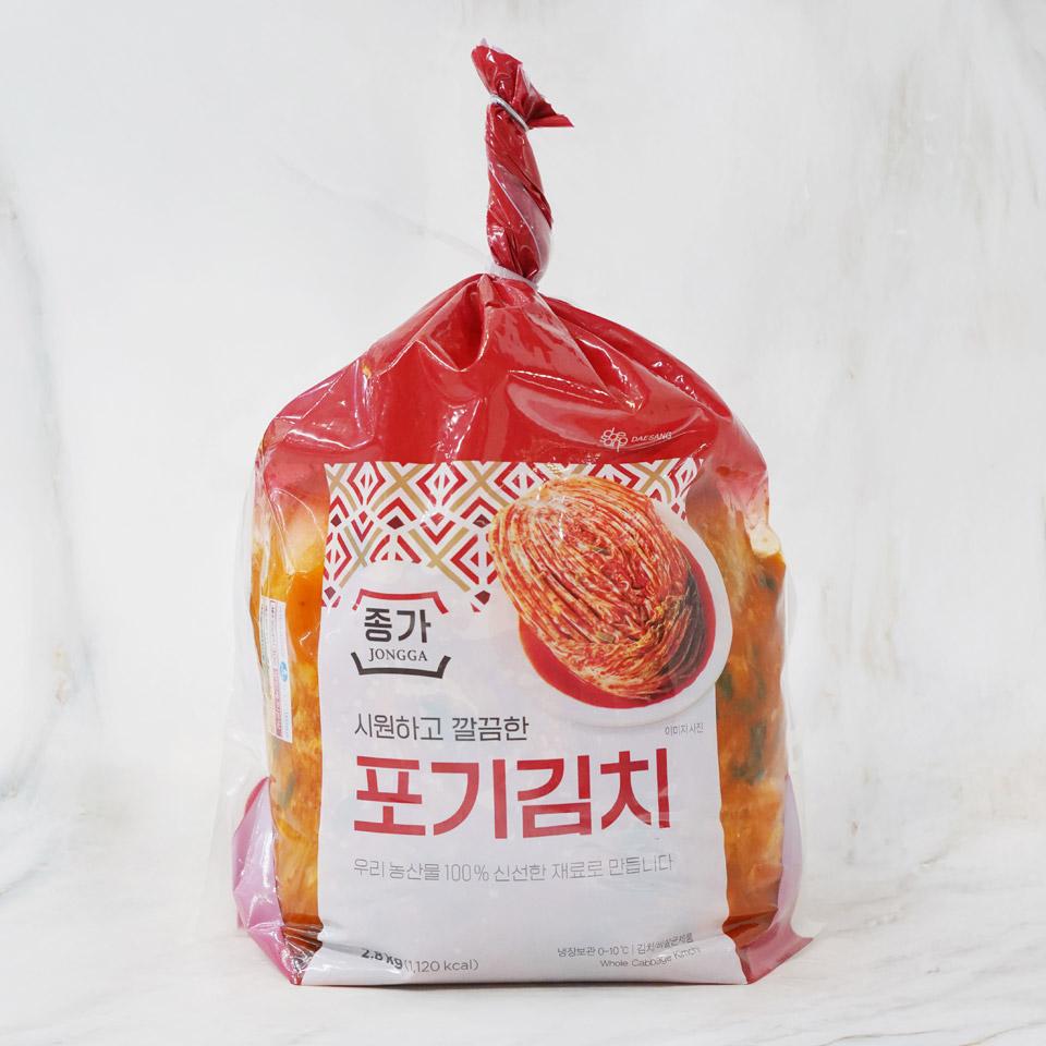 메가마트 대상 종가 시원깔끔 포기김치 2.8kg(비닐) - 상품 이미지