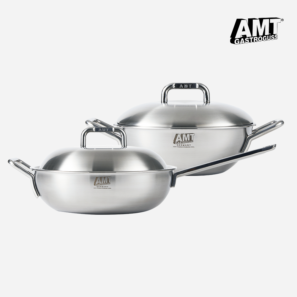 AMT 샤프 2종 세트(양수웍 22cm, 편수웍 28cm)