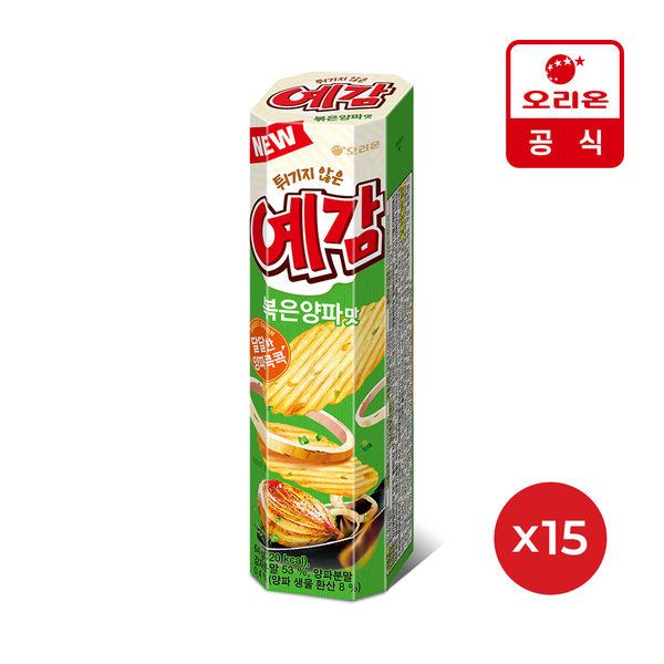 다파라하우스 예감 볶은양파맛 2P64g x 15개/ 과자 스낵 비스켓 538714 : 다팔아하우스