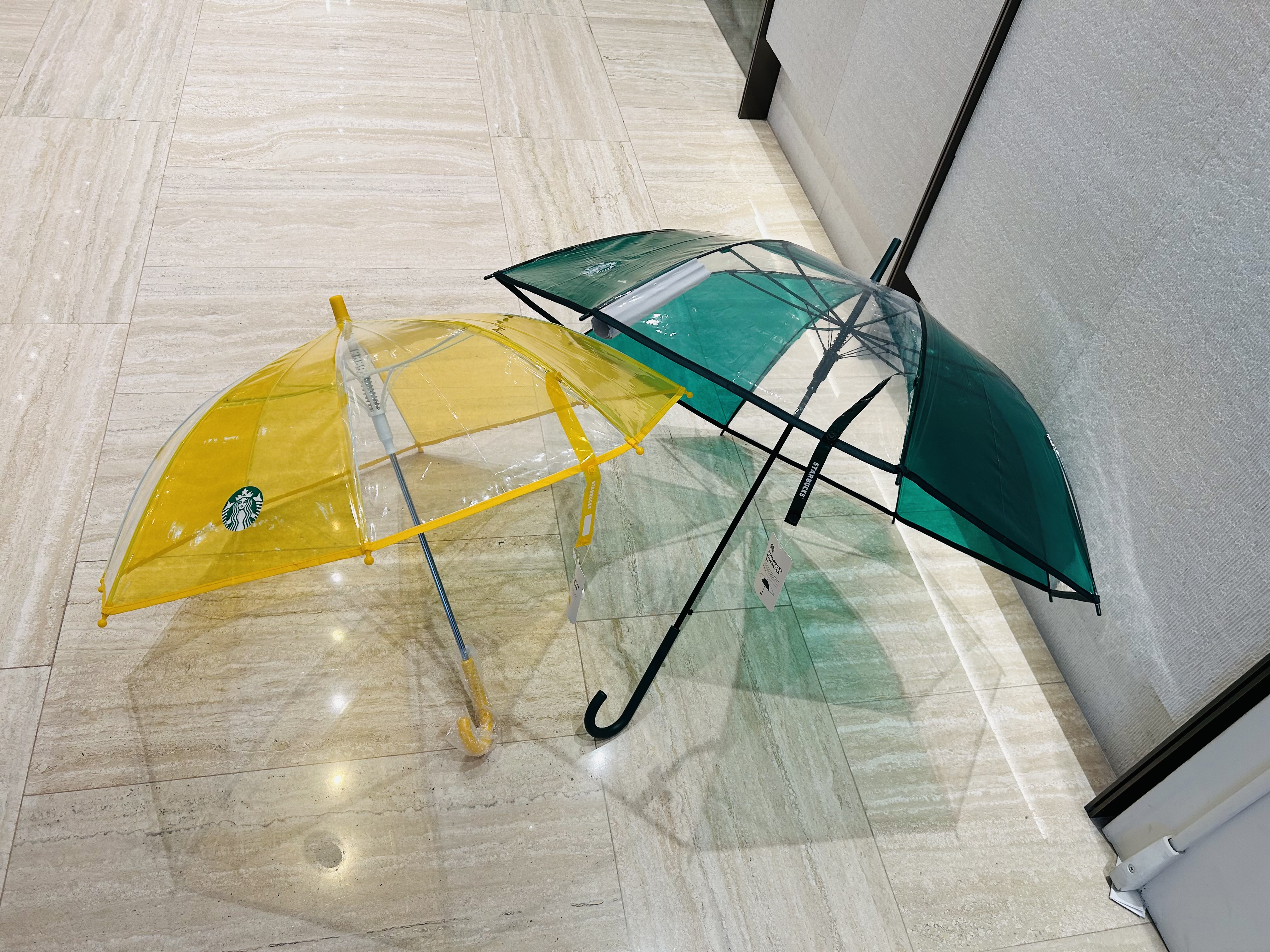 스타벅스 투명우산, 스타벅스 우산, 스벅 여름 MD, 투명 장우산, 꼼꼼 배송, 예쁜 우산