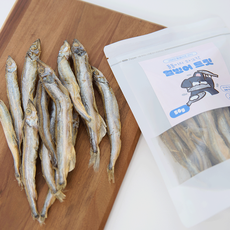 페네핏 고양이 동결건조 트릿 훈련 칭찬 저칼로리 간식 열빙어, 50g, 2개 - 상세 이미지 2